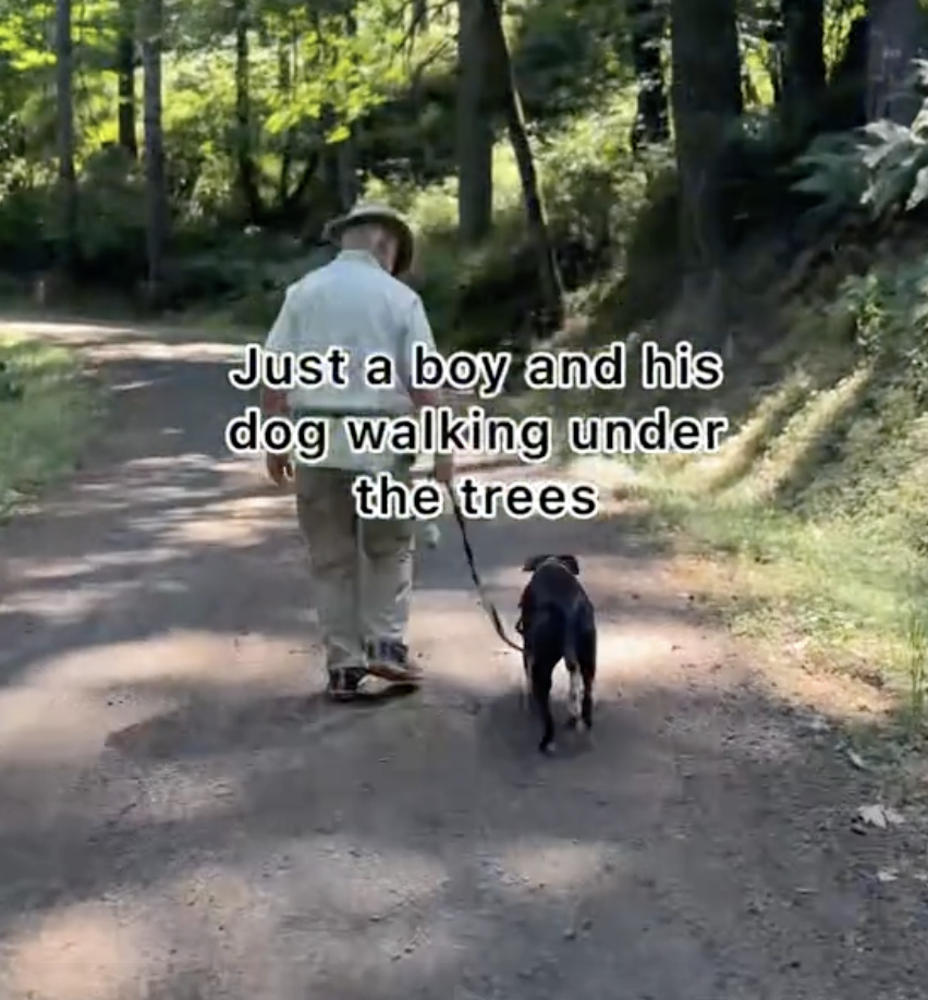 boy and dog thumb